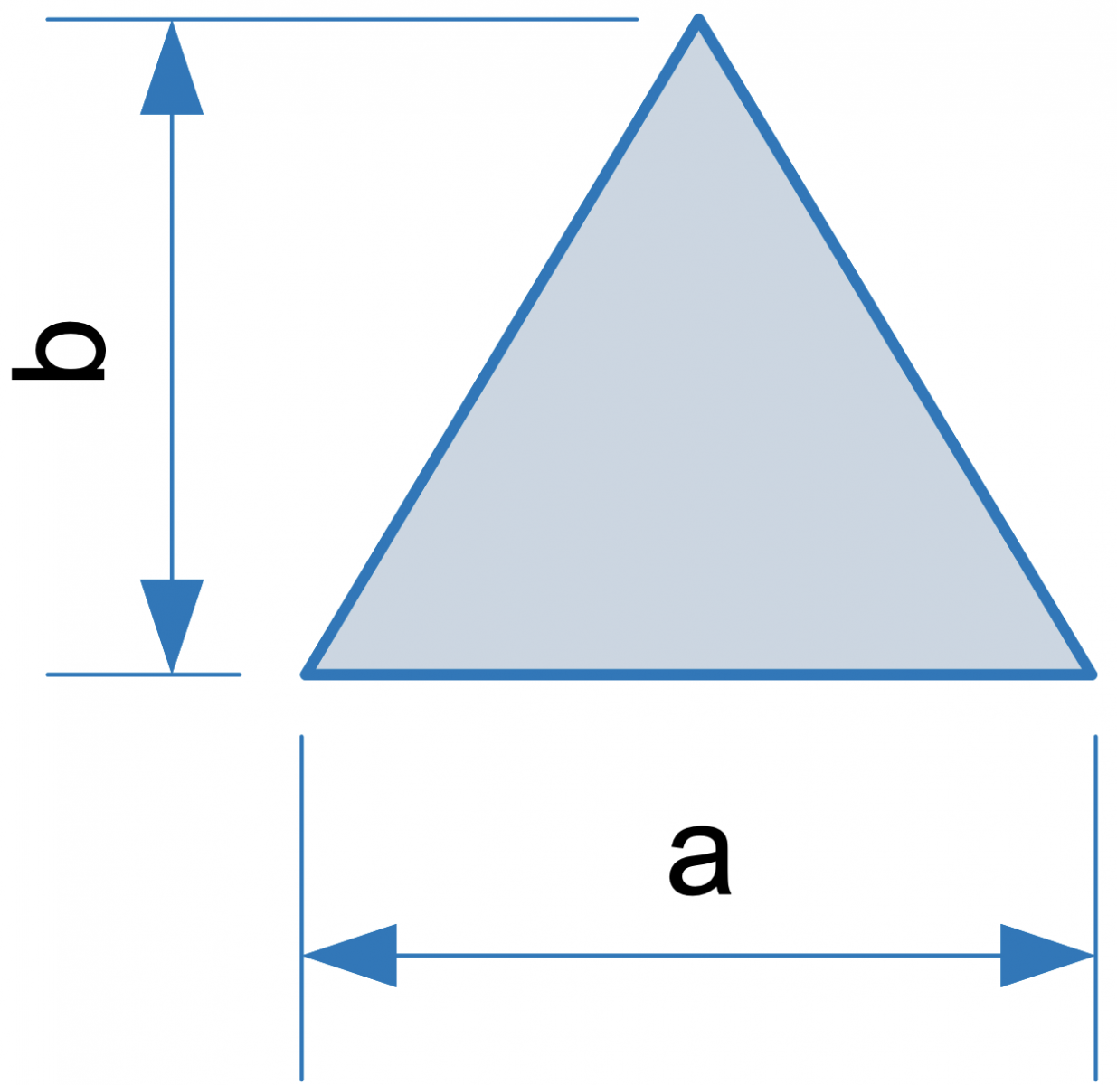 Triangular shape